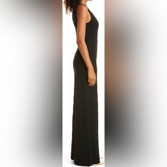 Rebecca Taylor Black Sleeveless Doily Jumpsuit - Picture 4 of 12